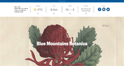 Desktop Screenshot of bluemountainsculturalcentre.com.au